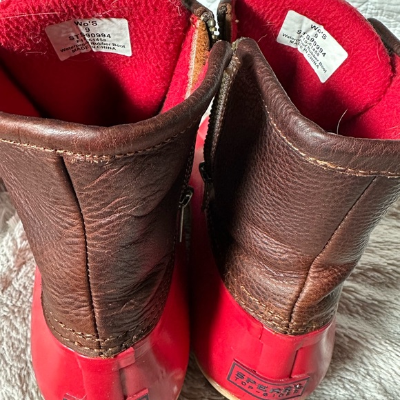 Sperry top-sided saltwater waterproof cold weather duck boots size 9 - Picture 3 of 7